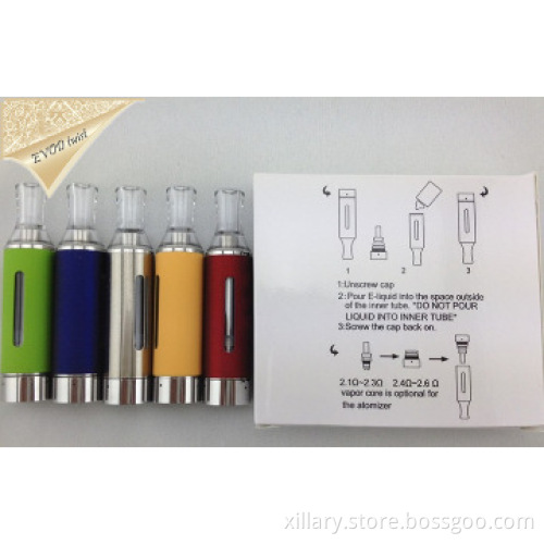 Health rechargeab electronic cigarette Evod Twist of huge vapor